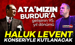 Burdur'da Haluk Levent konseri