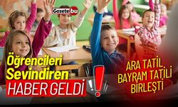 Öğrencileri sevindiren haber geldi: Yeni tatil programı açıklandı!