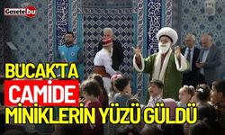 Bucak'ta miniklerin camide yüzü güldü