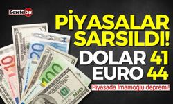 Piyasalar sarsıldı! Dolar 41 TL'yi aştı, euro 45 TL'ye dayandı