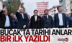Bucak'ta tarihi anlar! Bir ilk yazıldı