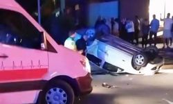 Mersin'de otomobiller çarpıştı: 5 yaralı