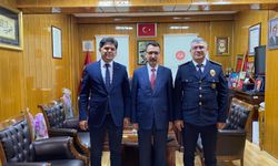 Burdur Emniyet ve Eğitim müdüründen müftülüğe ziyaret