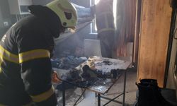 Burdur'da Prizde Unutulan Ütü Yangın Çıkardı