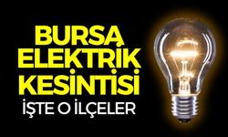 Bursa'da elektrik kesintisi yaşanacak! 29 Mayıs 2025