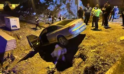 Navigasyon Faciası: Otomobil Bina Arazisine Uçtu!