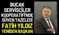 Bucak Servisciler Kooperatifi’nde Güven Tazeledi: Fatih Yıldız Yeniden Başkan