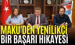 MAKÜ'den yenilikçi bir başarı hikâyesi