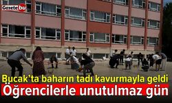 Bucak’ta baharın tadı kavurmayla geldi! Öğrencilerle unutulmaz gün