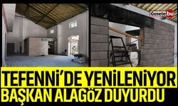Tefenni’de Yenileniyor! Başkan Alagöz Duyurdu