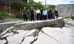 Erzurum'da Heyelan: 38 Ev Tahliye Edildi