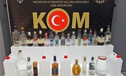 Isparta'da 27 litre kaçak içki ele geçirildi