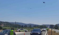 Muğla’da dron ve helikopter destekli trafik denetimi