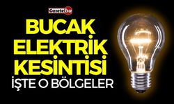 Bucak'ta elektrik kesintisi! 3 Haziran Salı