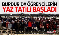 Burdur’da 42 bin öğrencinin yaz tatili başladı