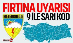 Batı Bölgeler İçin Fırtına Uyarısı: 9 İle Sarı Kod!
