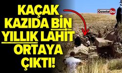 Kaçak Kazıda Bin Yıllık Lahit Ortaya Çıktı!