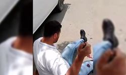 Kendisini rahatsız eden kişiyi ayaklarından vurdu