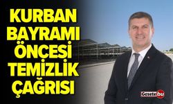 Kurban Bayramı Öncesi Burdur'dan Temizlik Çağrısı