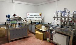 Antalya'da 46 bin litre sahte içki ele geçirildi
