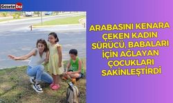 Ağlayan çocukları sakinleştirdi