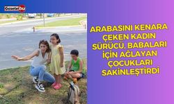 Ağlayan çocukları sakinleştirdi