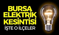 Bursa Elektrik Kesintisi, Hangi İlçelerde kesinti var, bursa ilçeleri elektrik kesintisi