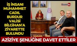 Bucaklı İş İnsanından Burdur Valisine Ziyaret, Aziziye Şenliğine Davet