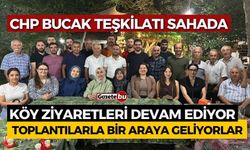 CHP Bucak Teşkilatı Sahada, Çalışmalara Devam Ediyor