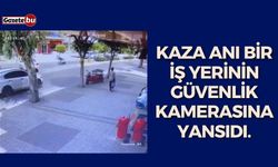 Önüne çıkan otomobili görünce motosikletiyle birlikte yola savruldu