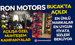 RON MOTORS BUCAK'TA HİZMETE AÇILDI: MOTOSİKLET TUTKUNLARINA ÖZEL FIRSATLAR!