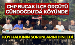 CHP Bucak İlçe Örgütü Gündoğdu’da Vatandaşlarla Buluştu