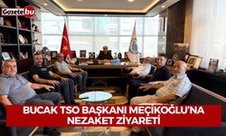 Bucak TSO Başkanı Meçikoğlu’na Nezaket Ziyareti