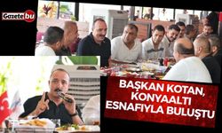 Başkan Kotan, Konyaaltı esnafıyla buluştu
