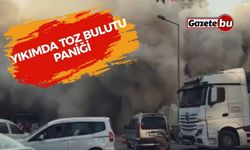 Yıkımda toz bulutu paniği