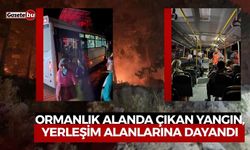 Gazipaşa'da yangın sebebiyle bir mahalle tedbir amaçlı tahliye edildi