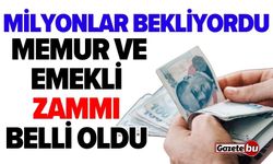 Milyonlar bekliyordu: Memur ve emekli zammı belli oldu!