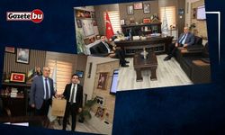 Çameli Kaymakamı Yıldırım'dan Başkan Arslan’a veda ziyareti