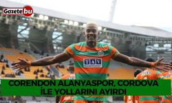 Corendon Alanyaspor, Cordova ile yollarını ayırdı