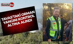 Tavas’taki orman yangını kontrol altına alındı