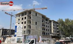 Osmaniye'de rezerv alanda binalar yükseliyor