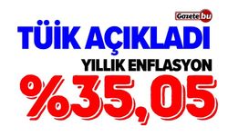 TÜİK açıkladı: Yıllık enflasyon %35,05