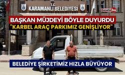 Başkan Müjdeyi Duyurdu "KARBEL ARAÇ PARKIMIZ GENİŞLİYOR"