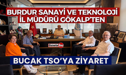 Burdur Sanayi ve Teknoloji İl Müdüründen Başkan Meçikoğluna Ziyaret
