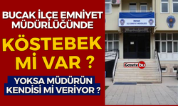 Bucak İlçe Emniyet Müdürlüğü ya taraflı çalışıyor ya da içeride bir köstebek var