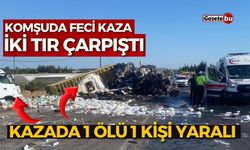 Komşuda Feci Kaza: 1 ölü, 1 yaralı