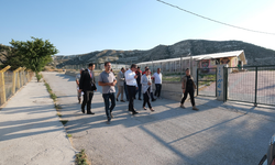 VALİ  BİLGİHAN, GEÇİCİ HAYVAN REHABİLİTASYON MERKEZİ İNŞAATINI İNCELEDİ