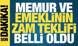 Memur ve memur emeklisinin ilk zam teklifi belli oldu