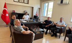 Başkan Özel Ve Oda Yönetiminden Bucak Köylere Hizmet Götürme Birliği Müdürü Samur’a Ziyaret