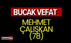 Mehmet Çalışkan(78) vefat etmiştir.